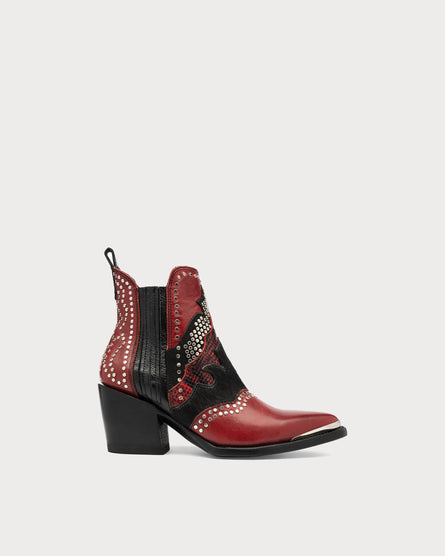 Red Booties for Women - Mezcalero Boots
